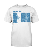 Load image into Gallery viewer, Pinpoint The Location In The Space Blue Guys Tee