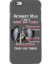 Load image into Gallery viewer, October Man Son Of God Birthday Meaningful Gift For Men Phone case