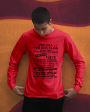 Load image into Gallery viewer, I'm A Spolied Husband But Not Yours - Awesome Wife Was Born In February Unisex Long Sleeve