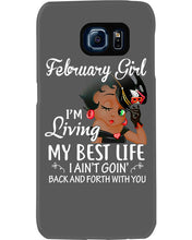 Load image into Gallery viewer, Betty Boop February Girl Living My Best Life Birthday Meaningful Gift Phone case