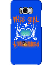 Load image into Gallery viewer, This Girl Loves Halloween Gift For Girls Phone case