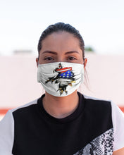 Load image into Gallery viewer, Eagle Giant Scratch USA Flag Gift For Women Cloth Face Mask