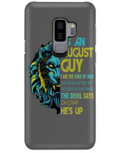 Load image into Gallery viewer, As An August I Am The Kind Of Man Lion Birthday Gift Phone case