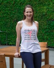 Load image into Gallery viewer, Ballet Words Pink Pattern Gift For Ballet Dancer Ladies Flowy Tank
