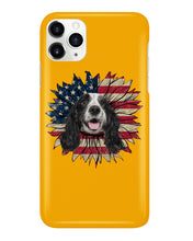 Load image into Gallery viewer, English Cocker Spaniel US Sunflower Gift For Dog Lovers Phone case