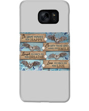 Load image into Gallery viewer, Do What Makes You Happy With Bats Gift For Girls Phone case