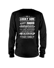 Load image into Gallery viewer, Gift For Lucky Son May Mom Loves Me So Much Unisex Long Sleeve