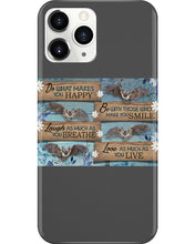 Load image into Gallery viewer, Do What Makes You Happy With Bats Gift For Girls Phone case