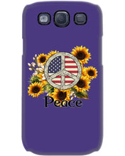 Load image into Gallery viewer, Peace Sign Sunflower Birthday Gift For Girls Phone case