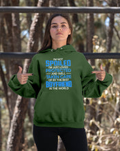 Load image into Gallery viewer, I'm Just Loved Protected And Well Taken Care Of By The Best Boyfriend Hoodie