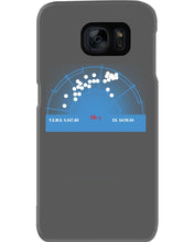 Load image into Gallery viewer, Pinpoint The Location In The Space Blue Phone case