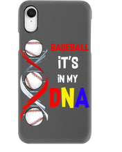 Load image into Gallery viewer, Baseball Be My DNA Gift For Sport Lovers Phone case
