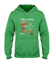 Load image into Gallery viewer, The Quarantine Time With Yarn And Coffee Gift For Women Hoodie