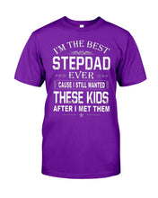 Load image into Gallery viewer, I'm The Best Stepdad Gift For Family Guys Tee