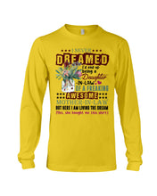 Load image into Gallery viewer, Protea Being A Daughter In Law Of A Freaking Awesome Mother In Law Gift For Women Unisex Long Sleeve