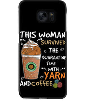 Load image into Gallery viewer, The Quarantine Time With Yarn And Coffee Gift For Women Phone case