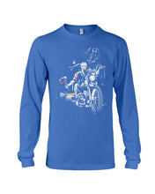 Load image into Gallery viewer, You're Not Alone Motorcycle Axe Gift For Men Unisex Long Sleeve