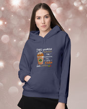 Load image into Gallery viewer, The Quarantine Time With Yarn And Coffee Gift For Women Hoodie
