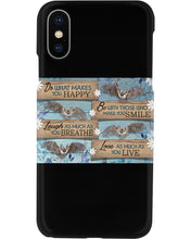 Load image into Gallery viewer, Do What Makes You Happy With Bats Gift For Girls Phone case