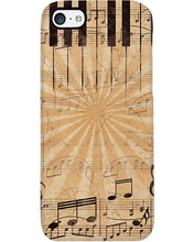 Load image into Gallery viewer, Vintage Design Piano Song Gift For Music Lovers Phone case
