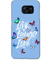 Load image into Gallery viewer, Butterfly Live Laugh Love Gift For Lover Phone case