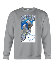 Load image into Gallery viewer, Magical Gray Couple African Parrot Gift For Bird Lovers Sweatshirt