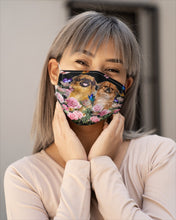 Load image into Gallery viewer, Pekingese With Peonies Gift For Dog Lovers Cloth Face Mask