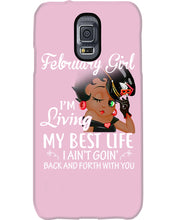Load image into Gallery viewer, Betty Boop February Girl Living My Best Life Birthday Meaningful Gift Phone case