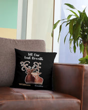 Load image into Gallery viewer, Custom Name Deers Gift For Boyfriend Till Our Last Breath Pillow Cover