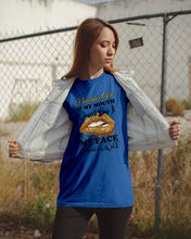Load image into Gallery viewer, Birthday Gift For November Girl If My Mouth Doesn't Say It My Face Definitely Guys Tee