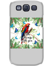 Load image into Gallery viewer, Scarlet Macaw With Butterflies I Am Always With You Gift For Lover Phone case