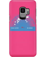 Load image into Gallery viewer, Pinpoint The Location In The Space Blue Phone case