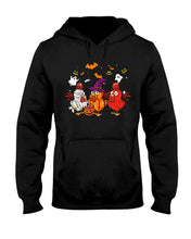 Load image into Gallery viewer, Chicken Pumpkin Smile Happy Halloween Gift For Friends Hoodie