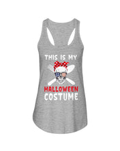 Load image into Gallery viewer, This Is My Halloween Costume Gift For Men Ladies Flowy Tank