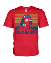 Load image into Gallery viewer, Lovely Phone Case Ben Drankin Retro Vintage Gift For Friends Guys V-Neck