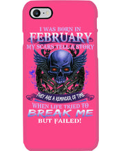 Load image into Gallery viewer, They Are A Reminder Of Time When Life Try To Break Me Gift For February Men Phone case