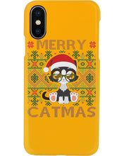 Load image into Gallery viewer, Merry Catmas Cute Funny Gifts Phone case