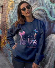 Load image into Gallery viewer, Love Butterflies Grandma Life Gift For Grandma Sweatshirt