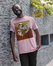 Load image into Gallery viewer, Three Cute Shih Tzu In Bag Gift For Dog Lovers Guys Tee