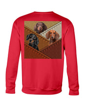 Load image into Gallery viewer, Three Cute Shih Tzu In Bag Gift For Dog Lovers Sweatshirt