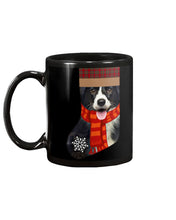 Load image into Gallery viewer, Santa Border Collie In Stock Gift For Dog Lovers Mug