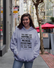 Load image into Gallery viewer, You Can't Buy Happiness But You Can Marry A Medical Assistant Gift For Girls Hoodie
