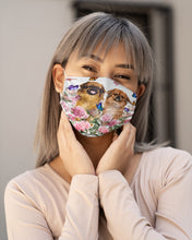 Load image into Gallery viewer, Pekingese With Peonies Gift For Dog Lovers Cloth Face Mask