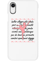 Load image into Gallery viewer, Ballet Words Pink Pattern Gift For Ballet Dancer Phone case
