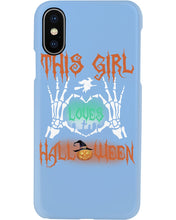 Load image into Gallery viewer, This Girl Loves Halloween Gift For Girls Phone case