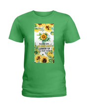Load image into Gallery viewer, Someone With Childhood Cancer Lights Up My Whole World Trending Ladies Tee