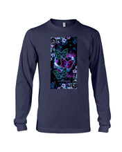 Load image into Gallery viewer, Purple Phone Case With Butterfly Faith Hope Love Suicide Awareness Gift Unisex Long Sleeve