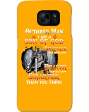 Load image into Gallery viewer, October Man Son Of God Birthday Meaningful Gift For Men Phone case
