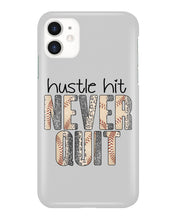 Load image into Gallery viewer, Baseball Hustle Hit Never Quit Gift For Lovers Phone case