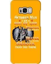 Load image into Gallery viewer, October Man Son Of God Birthday Meaningful Gift For Men Phone case